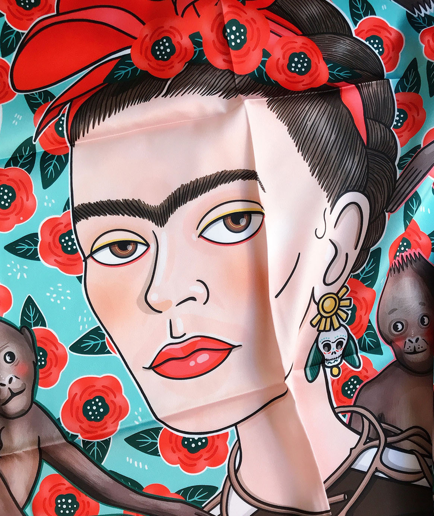 Frida Kahlo Schal