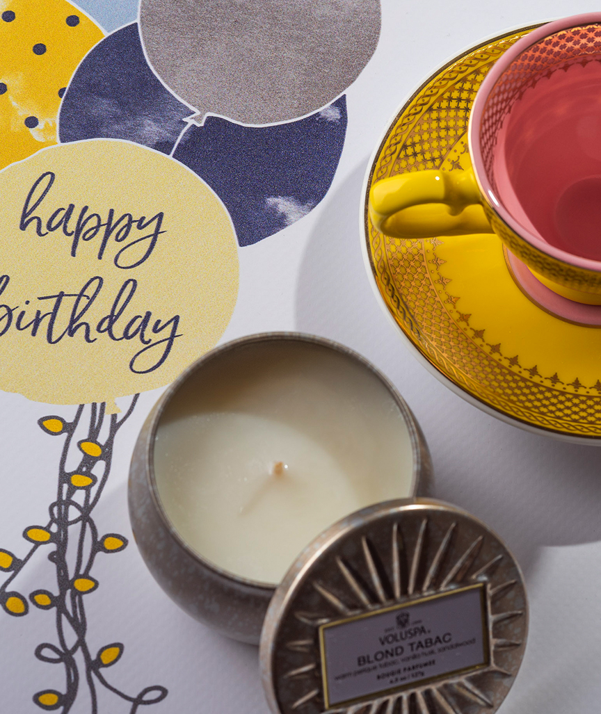 Tischset Design Happy Birthday